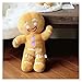 yqs Plüschtier Cartoon-Lebkuchen Mann Plüschspielwaren Keks Mann Gefüllte Weiche Nette Kissen Kawaii Bär Weihnachten Geburtstagsgeschenk für Kinder Baby Stofftier (Size : 10cm)