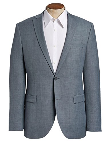 HBDesign Men's 3 Piece 2 Button Notch Lapel Trim Fit Formal Tux3