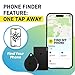 Pebblebee Tracker Clip Universal & Pebblebee Tracker Card - Rechargeable Tracking Devices - Alternative to Air Tag & Android Tracker Tags - Works with Both Android & iOS Find My Apps