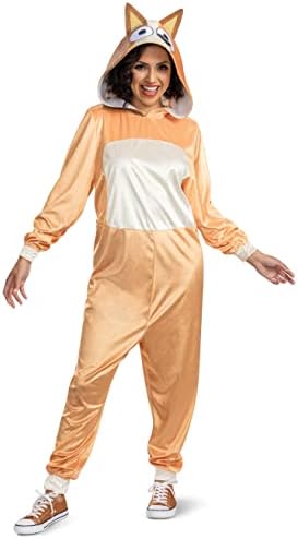 Bluey Chilli Costume, Official Bluey Mom Adult Costume and Headpiece