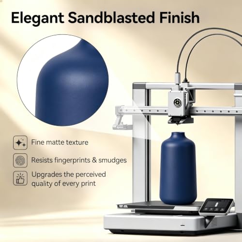 Image of Kingroon Matte PLA Filament 1.75mm 3D Printer Filament Matte Filament 1kg Dimensional Accuracy + /- 0.02 mm (Matte Blue)