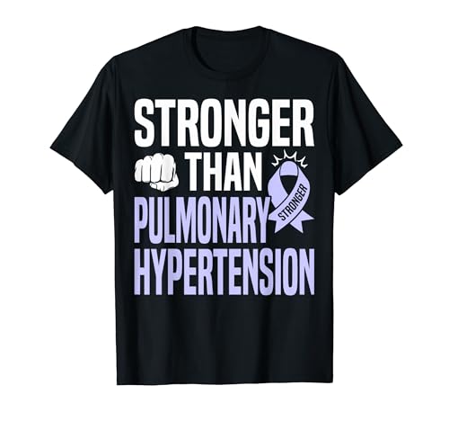 PH Tee Stronger Than Pulmonary Hypertension T-Shirt