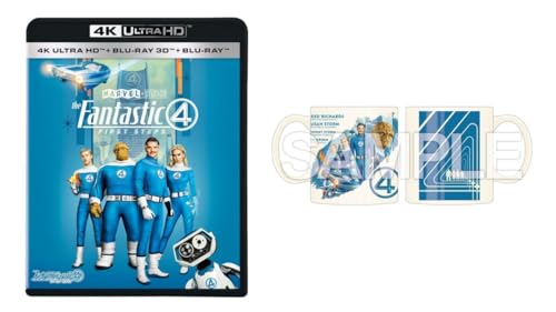 【Amazon.co.jp限定】ファンタスティック４：ファースト・ステップ　４Ｋ ＵＨＤ ＋ ３Ｄ ＋ ブルーレイ セット マグカップ付コレクション [Blu-ray]のサムネイル