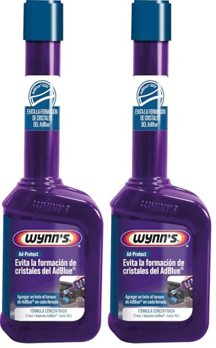 Wynn's Aditivo Anticristalizante para AdBlue®– Protección contra la Cristalización – Limpia y Prolonga la Vida Útil del Sistema SCR – Compatible con Motores Diésel – 125 ml (Paquete de 2)