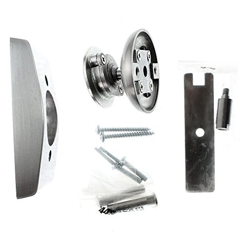 ABH Hardware 2100-US28 Recessed Wall Mount Electro-Magnetic Door Holder/Release