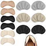 size 5 heels amazon SELBSTKLEBEND - Fersenschutz für Schuhe hat eine gute Klebrigkeit, fällt beim Gehen, Laufen oder Trainieren nicht leicht ab und beschädigt die Schuhoberfläche beim Abreißen nicht leicht.