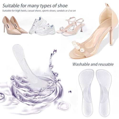 Par de plantillas para tacones altos con gel miniatura 6