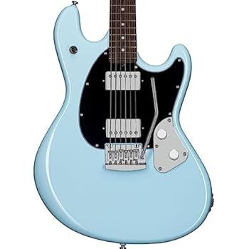 ギター Blues D Sterling by Music Man StingRay RAY34 Blue Sparkle – Chicago
