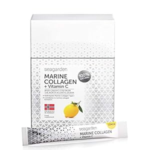 Seagarden Maritieme Collageenpeptiden + Vitamine C | Uit Wilde Noors-Arctische Kabeljauw | Verse Citroensmaak…