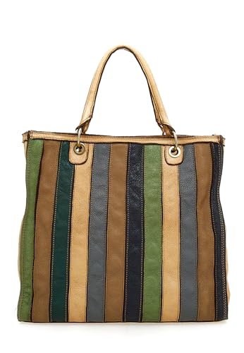 Sac cabas Indica Caterina Lucchi cognac idéal pour le bureau et les sorties