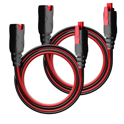 (2 Pack) 10-Feet GC004 X-Connect Compatibility with NOCO Battery Charger | Fits for Extension Cable Accessory for Genius Smart Battery Chargers Cable Accessories