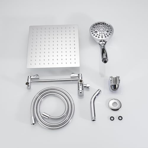 Cabezal de ducha combinado con rociador de mano 10 pulg BWE miniatura 6