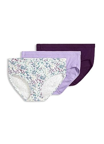 Image of Jockey Women's Underwear 100% Cotton Elance Breathe Brief - 3 Pack