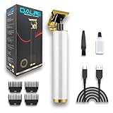 Cortadora de pelo profesional y afeitadora hombre. Maquina de pelar y maquina afeitar electrica. Afeitadora corporal hombre cortapelo y maquina barba. Maquinilla con peines y aceite (Gris - simple)