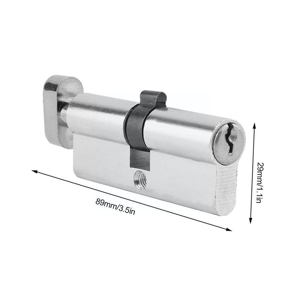 cilindro di chiusura, Hardware for porta 1 pz Cilindro Soggiorno Serratura interna Camera