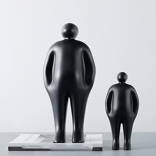 Vista 7 de Escultura abstracta creativa, esculturas modernas de resina para el hogar, escultura de figura coleccionable para habitación, hogar, oficina