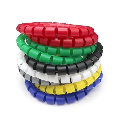 Manchon de protection de câble robuste de 30 mm en spirale durable 5m
