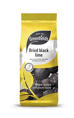 Greenfields - Lima negra seca, 55 g, lima seca entera de alta calidad, 100% natural
