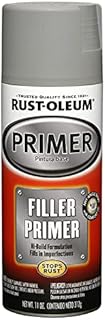 Rust-Oleum, Gray, GrayRust-Oleum 249279 Automotive Filler Primer Spray Paint, 11 oz, 11 Ounce, 11 Fl Oz