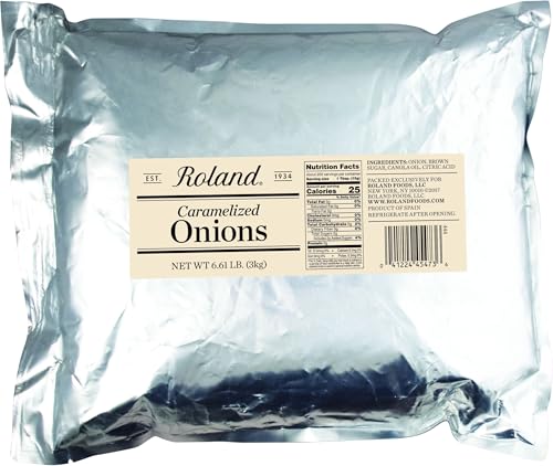 Roland Foods Sweetened Caramelized Onions, 6.61 Pound, Pack of 1