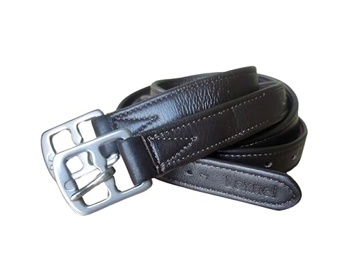 image for LEXNEL Non-Stretch Soft Stirrup Leather with Stainless Steel Hardware 