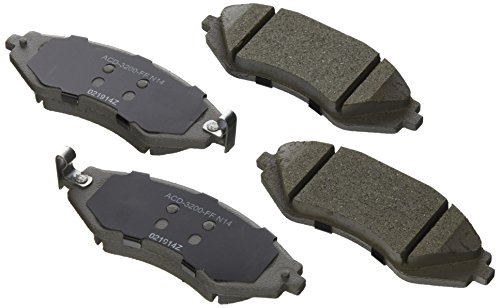ACDelco Advantage 14D1035CH (19313732) Ceramic Front Disc Brake Pad Set