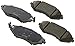 ACDelco 14D1035CH Advantage Ceramic Front Disc Brake Pad Set