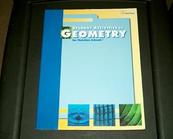 Paperback Student Activities in Geometry for Christian Schools Book