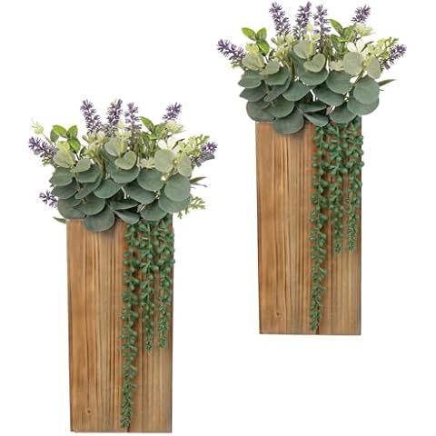 DILATATA Wood Wall Planters 2 Pack Cover