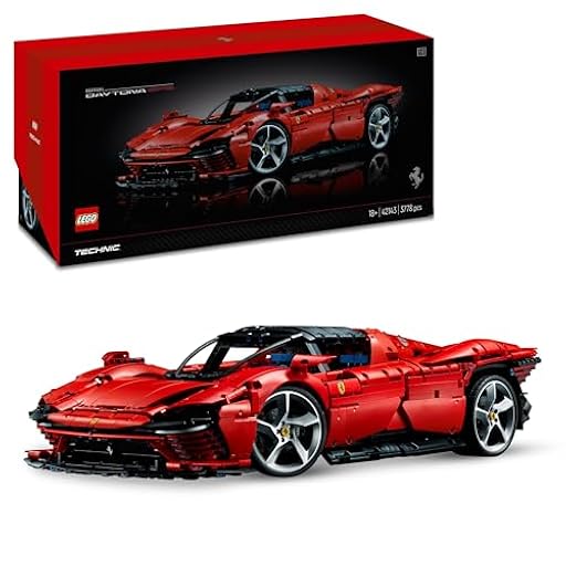 LEGO Technic Ferrari Daytona SP3, Maqueta de Súper Coche Rojo para Construir, Escala 1:8, Regalo Coleccionable para Hombres y Mujeres, Ultimate Car Concept 42143 | Ya disponible en tu tienda friki favorita! En mundofriki.es!