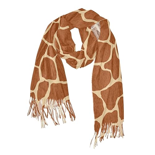ALAZA Abstract Giraffe Spot Women’s Scarf Soft Warm Long Scarves Shawl Wrap for Winter Autumn Home Office Travel