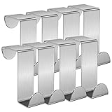 【Instalación Rápida y Fácil】Fácil montaje sin tornillos ni perforaciones, simplemente cuélguelo en el rebaje de la puerta. Rápida instalación y desmontaje, fácil de limpiar y fácil de almacenar.