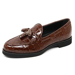 Tod's Tod's B9022 Mocassino Donna Scarpa nappine Marrone Loafer Shoe Woman