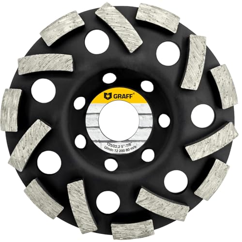 Harilla Diamant-Schleifscheibe Für Winkelschleifer - 10 Mm, Körnung 46 - Für Keramik & Stein