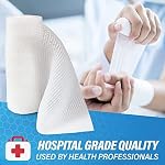 36 Gauze Rolls for medical use –Premium First Aid Supplies-individually wrapped -Flexible, Stretchable, Breathable Gauze Bandage Rolls - 4” x 4.1 Yards Bandage Wrap for Wound Dressing