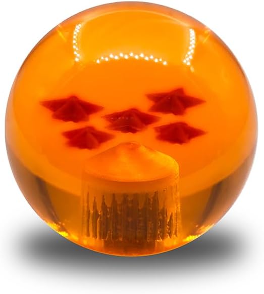 SZJLMKJ Joystick ball top handle Star Balltop Clear Ball Top Handle for ZIPPY SANWA SEIMITSU Hori Crown M6 Joystick (3 stars) — 사진 6