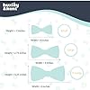 Huxley & Kent Pet Bow Tie for Dogs & Cats - Holiday Adjustable Hook & Loop Collar Accessory - Cute & Comfortable for Holidays & Celebrations - Snowflake, Extra-Large #5