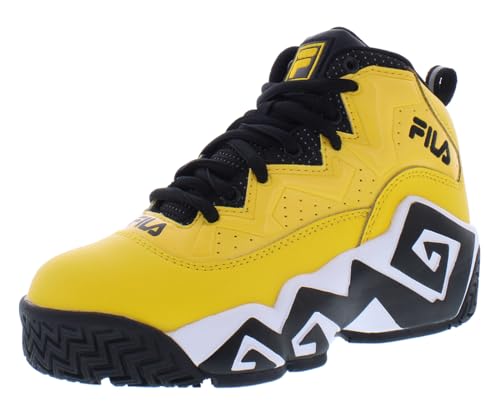 Fila Mb Night Walk Boys Shoes Size 13, Color: Yellow/Black
