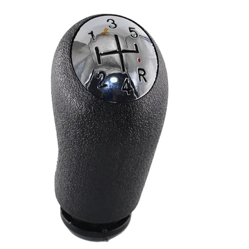 Voiture Pommeau De Levier Vitesses pour Twingo 2 II pour MK2 2007-2013 Pommeau De Levier Vitesse Voiture Tête Bâton Sélecteur Manuel Boîte Vitesses Poignée 5 Levier Vitesse(5 Speed Plastic)