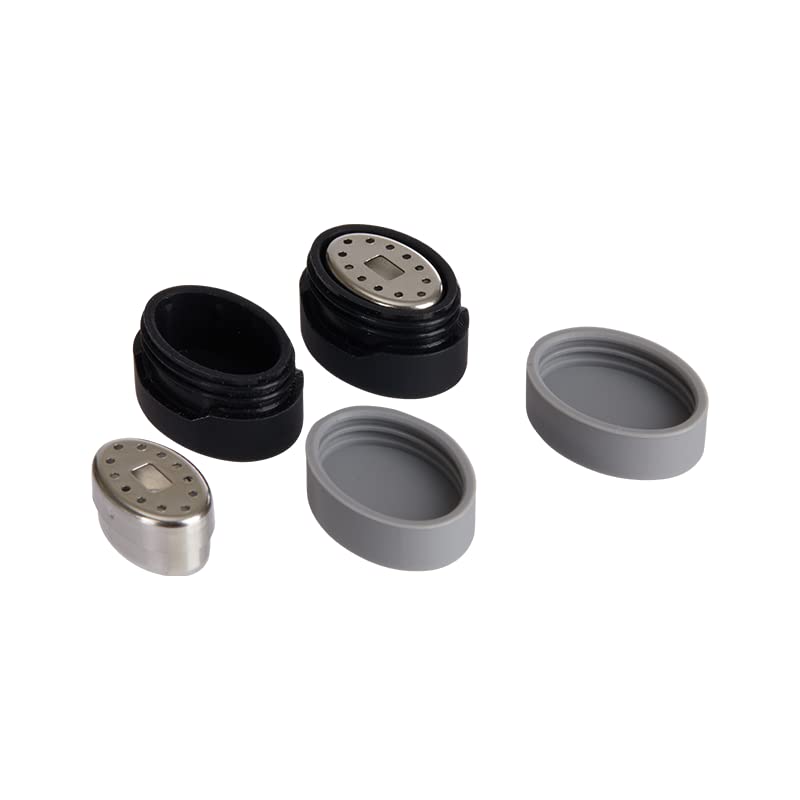 DAVINCI | MIQRO Series Dosing Capsules - 6 dosettes en acier inoxydable pour les vaporisateurs DaVinci MIQRO