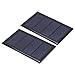 Kompakte und Tragbare 2PCS 2V Mini Solar Panel Polysilicon Power Board 80x50 Mm für DIY, Geeignet für Geräte mit Niedriger Stromversorgung mit Outdoor -Aktivitäten