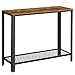 Produktbild VASAGLE Konsolentisch Holz und Metall im Industrie-Design, Stabiler Beistelltisch, Flurtisch, für den Eingang, Wohnzimmer, einfache Montage, Vintage, LNT80X