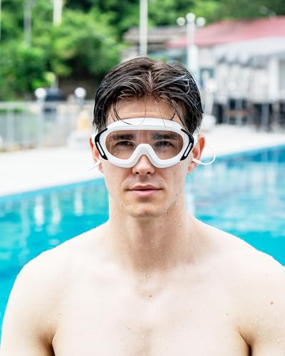 Image of Swim Goggles, Wide Angle Anti-fog and UV Leak Proof Goggles,Swimming Goggles for Adult Youth