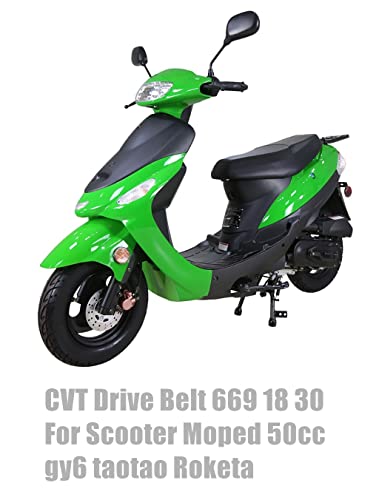 3Pcs 669 18 30 Drive Belt For Gy6 50 49Cc 50Cc Reinforced Cvt 4 Stroke 4T 139Qmb/Qma Scooter Moped Atv Taotao Sunl Roketa Jonway #TOP2