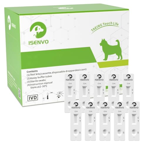 10Pack Rapid Detection of Giardia in Dogs and Cats - Fast and Accurate