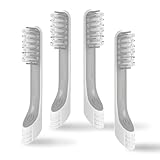 4 Pack Toothbrush Replacement Heads Compatible with Quip Electric Toothbrush – Quip Toothbrush Replacement Heads with Soft Bristles, Compact &...