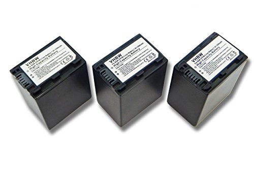 Batterie Sony HDR-UX3E HDR-UX7E 3300mAh haute capacité vhbw longue durée