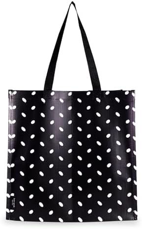 kate spade new york Reusable Shopping Bag, Grocery Tote with Shou...