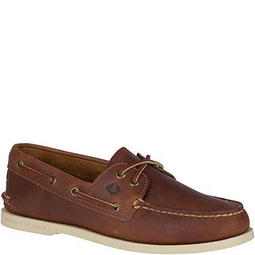 Image of Sperry Men's Authentic Original 2-Eye Boat Shoe, PECAN, 12 W US