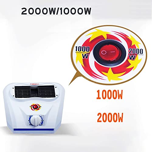 Elektrische wasdroger met timing en draagbare demping Dubbele luchtuitlaat Droger Kleding drogen, for thuis Huishouden Doek drogen Babykleertjes steriliseren - Image 3